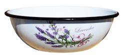 Миска эмалированная Лаванда 1,5л