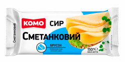 Твёрдый сыр Сливочный 150г KOMO