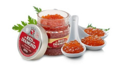 Икра Кета малосольная зернистая 200 г Red Diamond (замороженная)