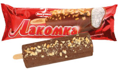 Мороженое с арахисом Лакомка 100г Ласунка