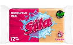 Хозяйственное мыло 72% 180г Sila