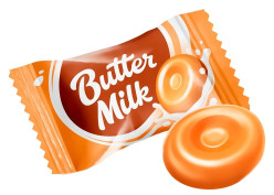 BUTTER MILK со вкусом соленой карамели
