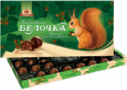Конфетница Белочка Бабаевский 400г