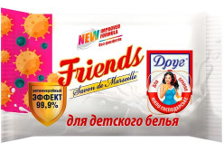 Мыло хозяйственное Для детского белья 125г Друг