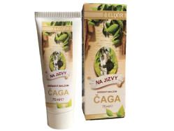 Крем-бальзам Чага 75мл Эликсир