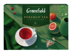 Чайный сет Pyramid tea collection 56g 30ks Greenfield