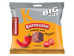 Сухарики со вкусом сладкого чили 80г Кириешки