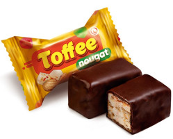 TOFFEE NOUGAT карамель и орехи 200г