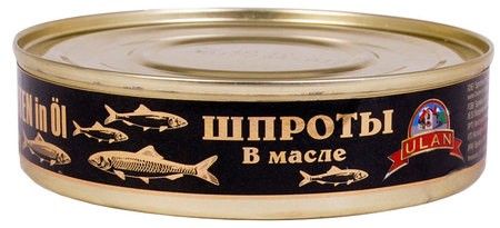 деталь Šproty v oleji Ulan 112g