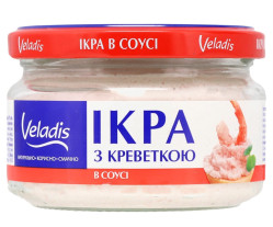 Икра сельди с креветками 160г Veladis