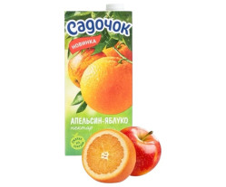 Нектар апельсиново-яблочный 950мл Садочок