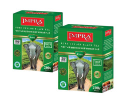 Чай черный мелколистовый 200г Impra