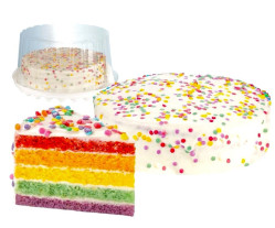 Торт Радуга с кремом из сливок и маскарпоне 1000г Vatsak