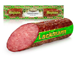 Сервелат Сибирь из свиного и говяжьего мяса 330г Lackmann