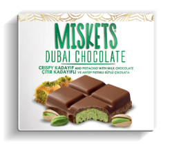 Дубайский шоколад с фискашкой 100г MISKETS