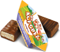 КОРОВКА ВАФЕЛЬНЫЕ топлёное молоко