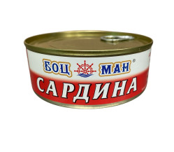 Сардина в томатном соусе Боцман 240г (чистый вес: 144г)