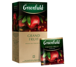 Чай черный Grand Fruit 25*2г Greenfield