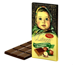 Mléčná Čokoláda ALENKA lískové ořechy 90g