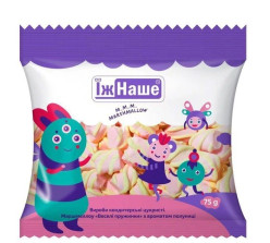 Маршмеллоу «Весёлые пружинки» с клубничным вкусом 75г ЇжНаше