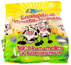 Сливочные ириски 33 Коровы 400г