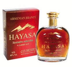 Бренди Айаса 9 лет 0,5Л 40% PROSHYAN