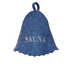 Шапка для бани (сауны) Sauna серая