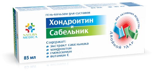 деталь Gel-balzám chondroitin a sabelnik 85ml Natura Medica
