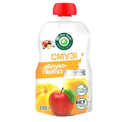 Яблочно-тыквенный смузи с мякотью 120г Garden Gadz