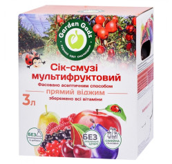 Мультифруктовый сок-смузи 3л Garden Gadz