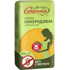Крупа Кукурузная мелкая без гютена 800г Сквирянка