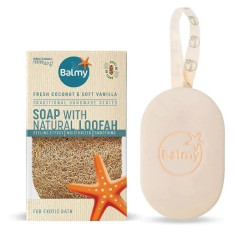 Мыло с натуральной люфой, кокосом и ванилью Balmy