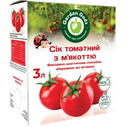 Томатный сок с мякотью 3л Garden Gadz