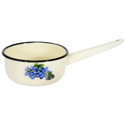 Эмалированный ковш 1,5л Голубика