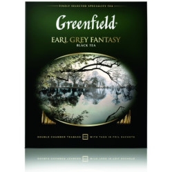 Чай черный Earl Grey 100*2г Greenfield