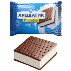  Пломбир Крещатик Сэндвич 75г