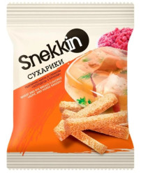 Сухарики Холодец с хреном 35г Snekkin