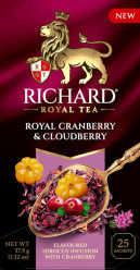 Чай Royal Cranberry & Cloudberry 25*1,5г Richard
