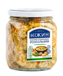 Консервы стерилизованные Рассольник 450г Ніжин