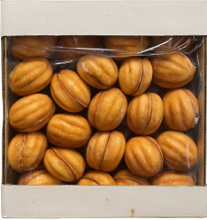 Печенье Орешки с соленой карамелью 500г Panilino