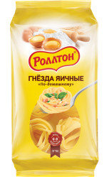 Макароны Гнёзда яичные По-домашнему 400г Роллтон
