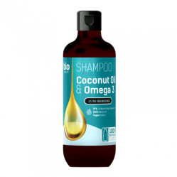 Шампунь для всех типов волос Coconut Oil & Omega3 355мл Bio Naturell