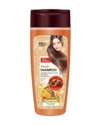 Шампунь для волос горчичный и маслом пшеницы медом 270г Fito Cosmetic  