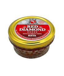 Икра Кета малосольная зернистая 100 г Red Diamond (замороженная)