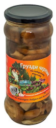 Грузди черные с чесноком 315г Yes!