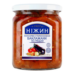 Баклажаны по-грецьки 450г Ніжин