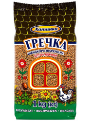 Гречка 1кг Хатинка