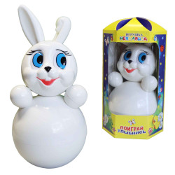 Кролик Неваляшка 22-23см