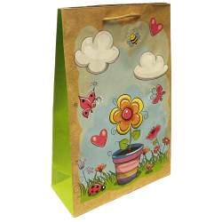 Dárková taška květináč 26*33cm