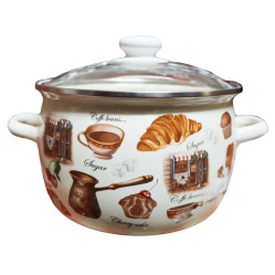 Запеканка эмалированная Кафе 3,5л